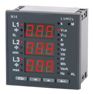 Three Phase Power Network Meter