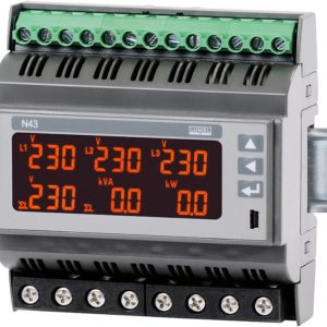 Rail Mounted Power Network Meter