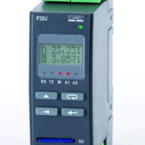 P30U-Universal transducer of temperature and standard signals with data records and Ethernet